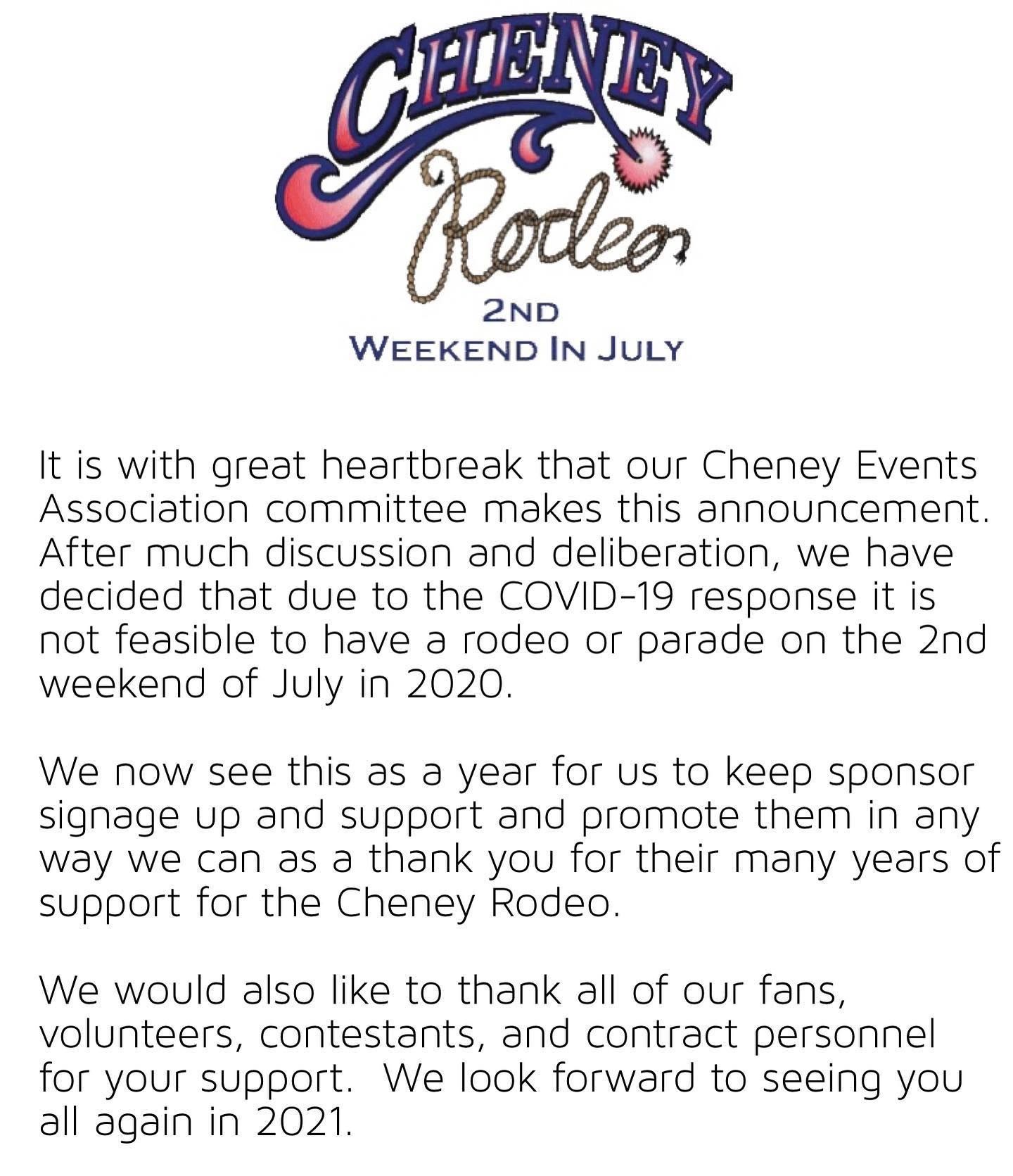 Tickets Cheney Rodeo